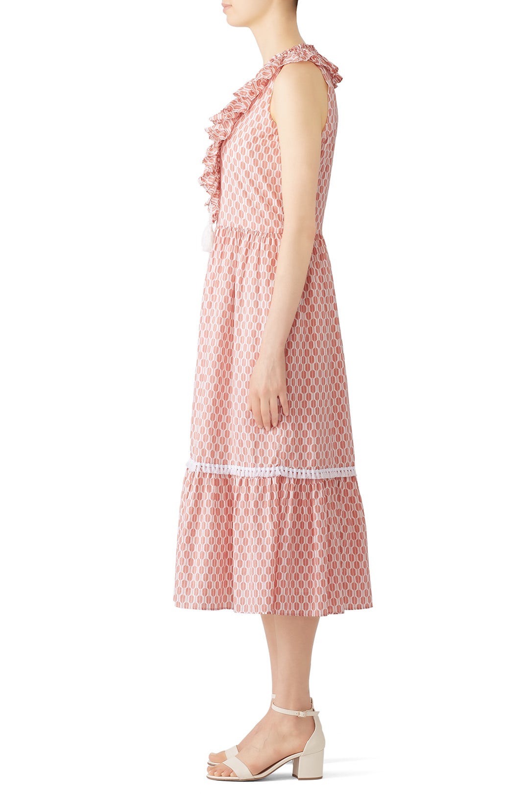 Arrow Stripe Ruffle Dress by kate spade new york 2