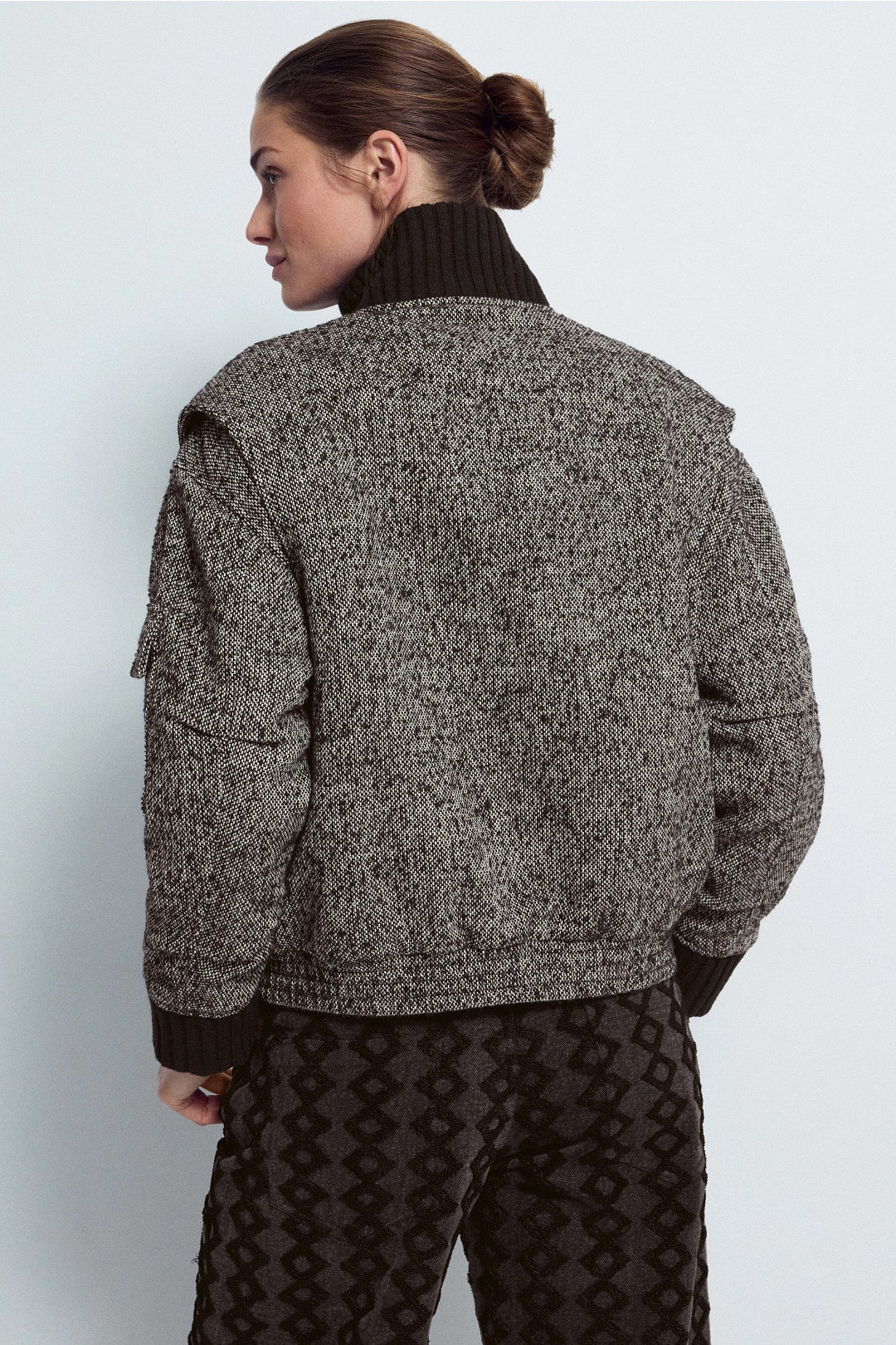 Wool Bomber Jacket by PLAN C x RTR 2