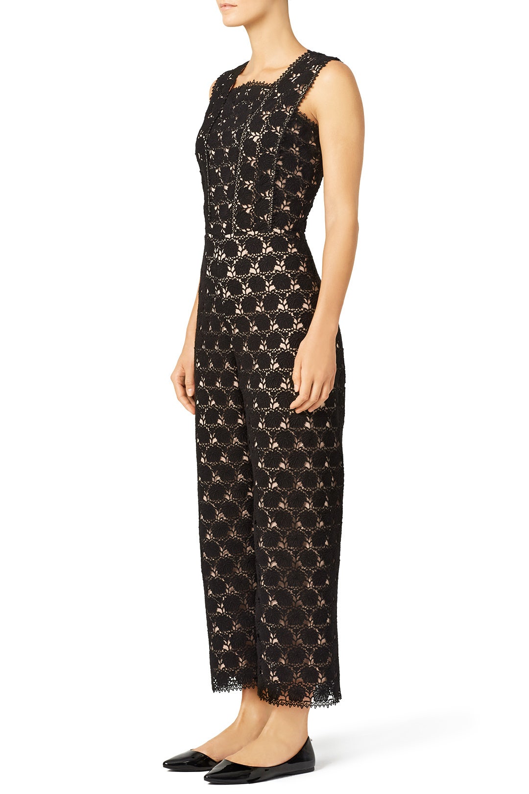 Hibiscus Lace Jumpsuit by Yigal Azrouël 1