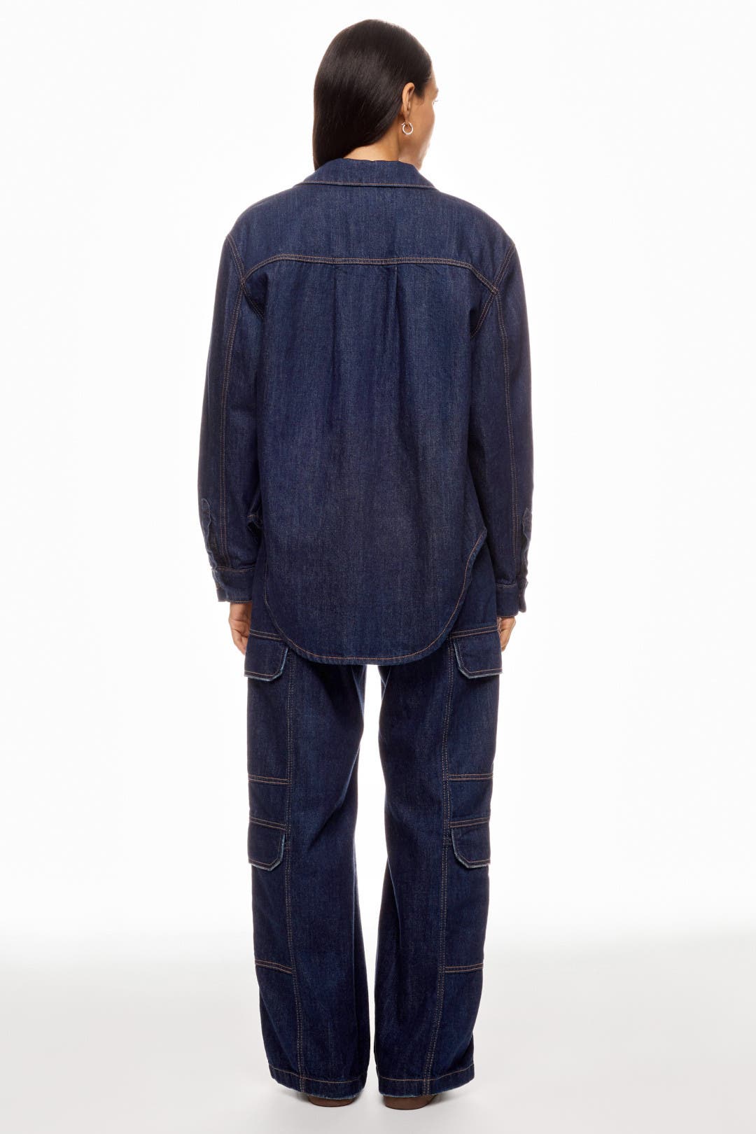 Drawstring Parachute Wide Leg Cargo Pant by Hudson | Rent