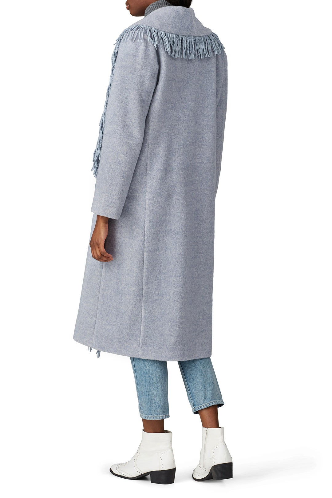 Linda Fringe Coat by Line + Dot 2