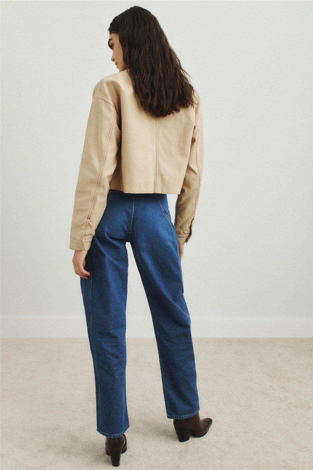 Front Seam Barrel Jeans by WRANGLER 2
