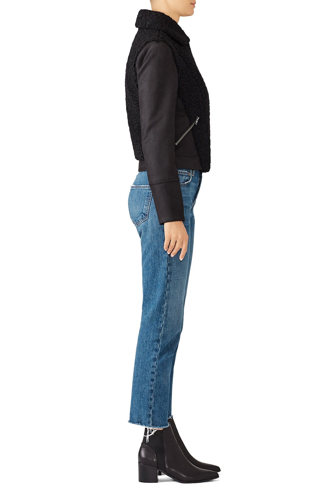 Sherpa Moto Jacket by Greylin 2