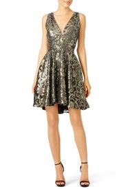 Gold Marilyn Dress by allison parris