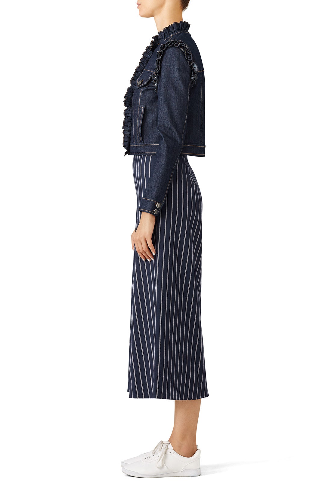 Allegra Denim Jacket by Cinq à Sept 2