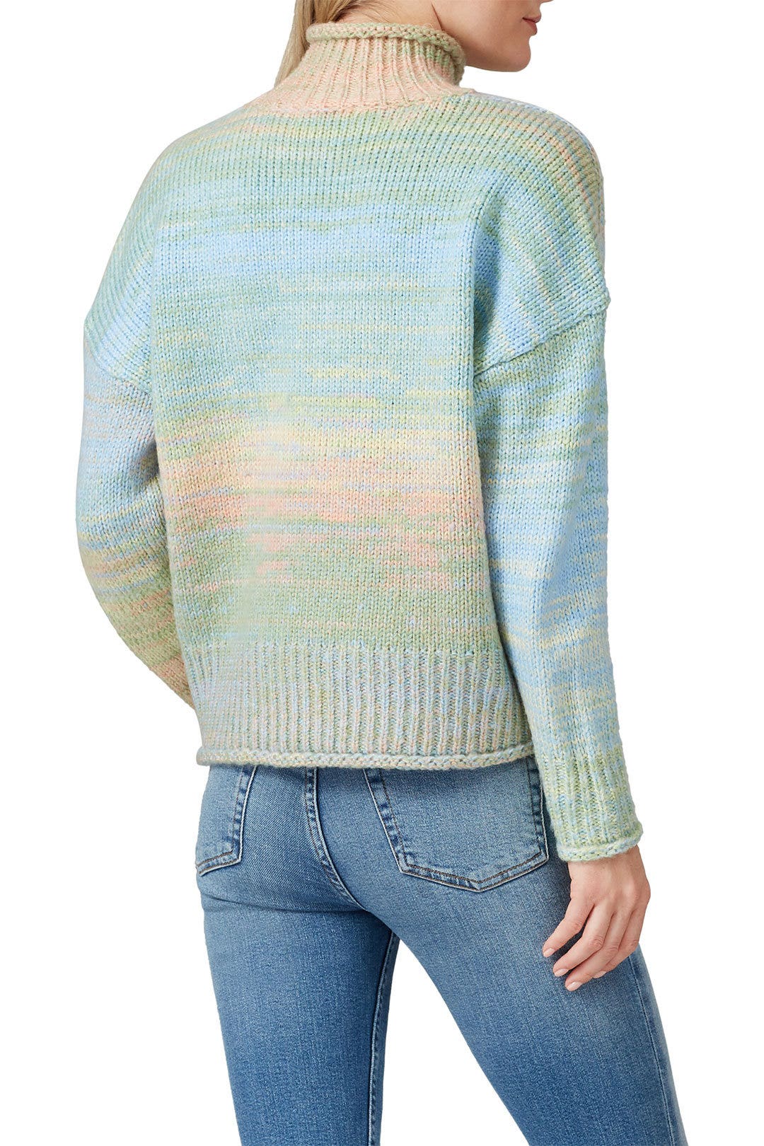 Space Dyed Turtleneck by 525 America 1
