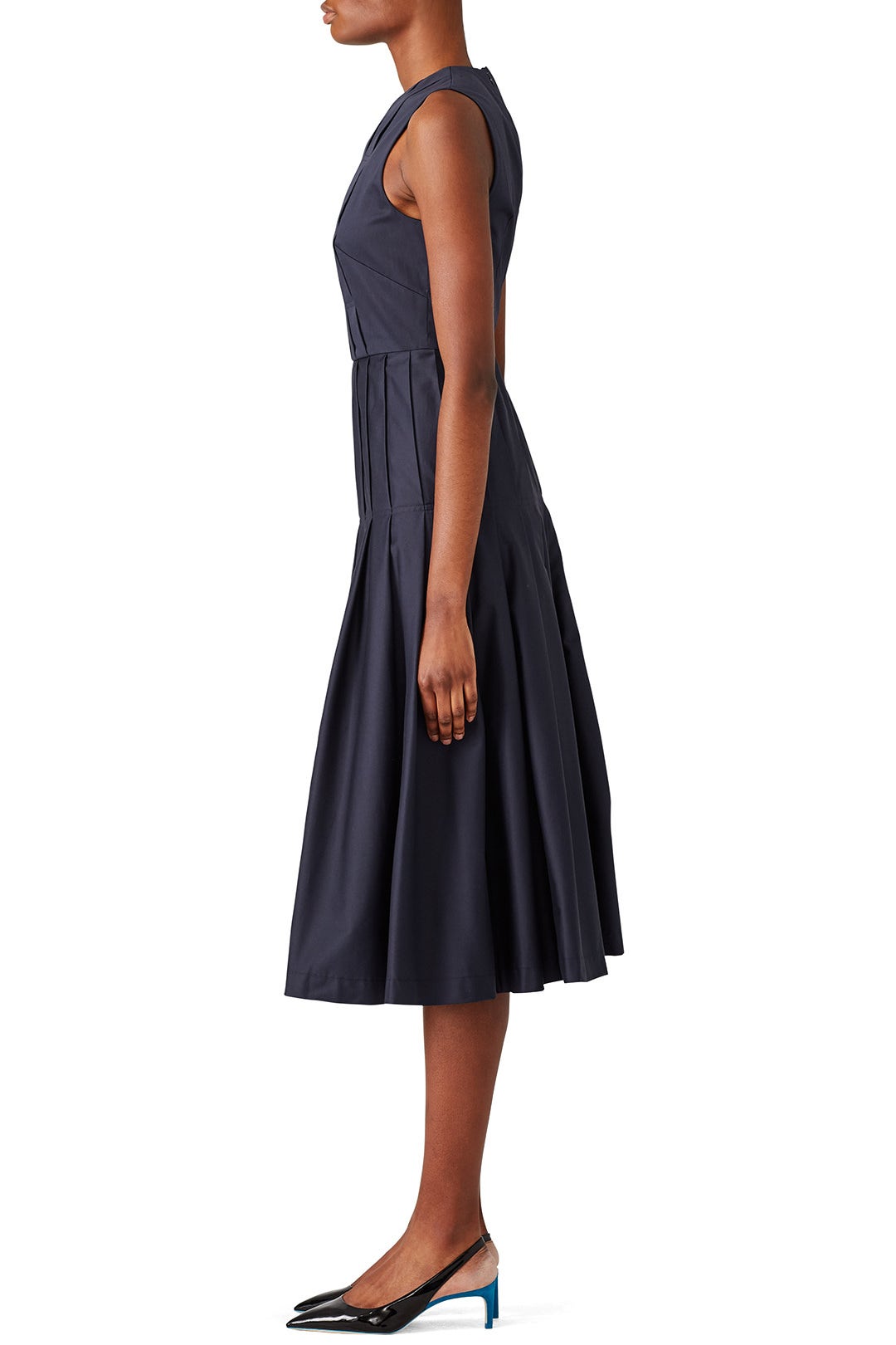 knee length dresses for ladies Lianne Strapless Maxi Dress / Red | Meshki main image 0
