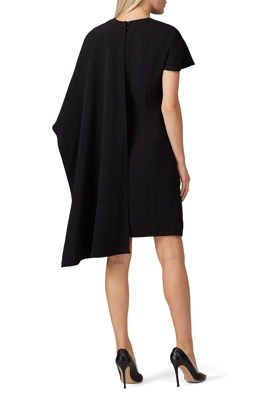 Black Cape Dress by Prabal Gurung x RTR 2