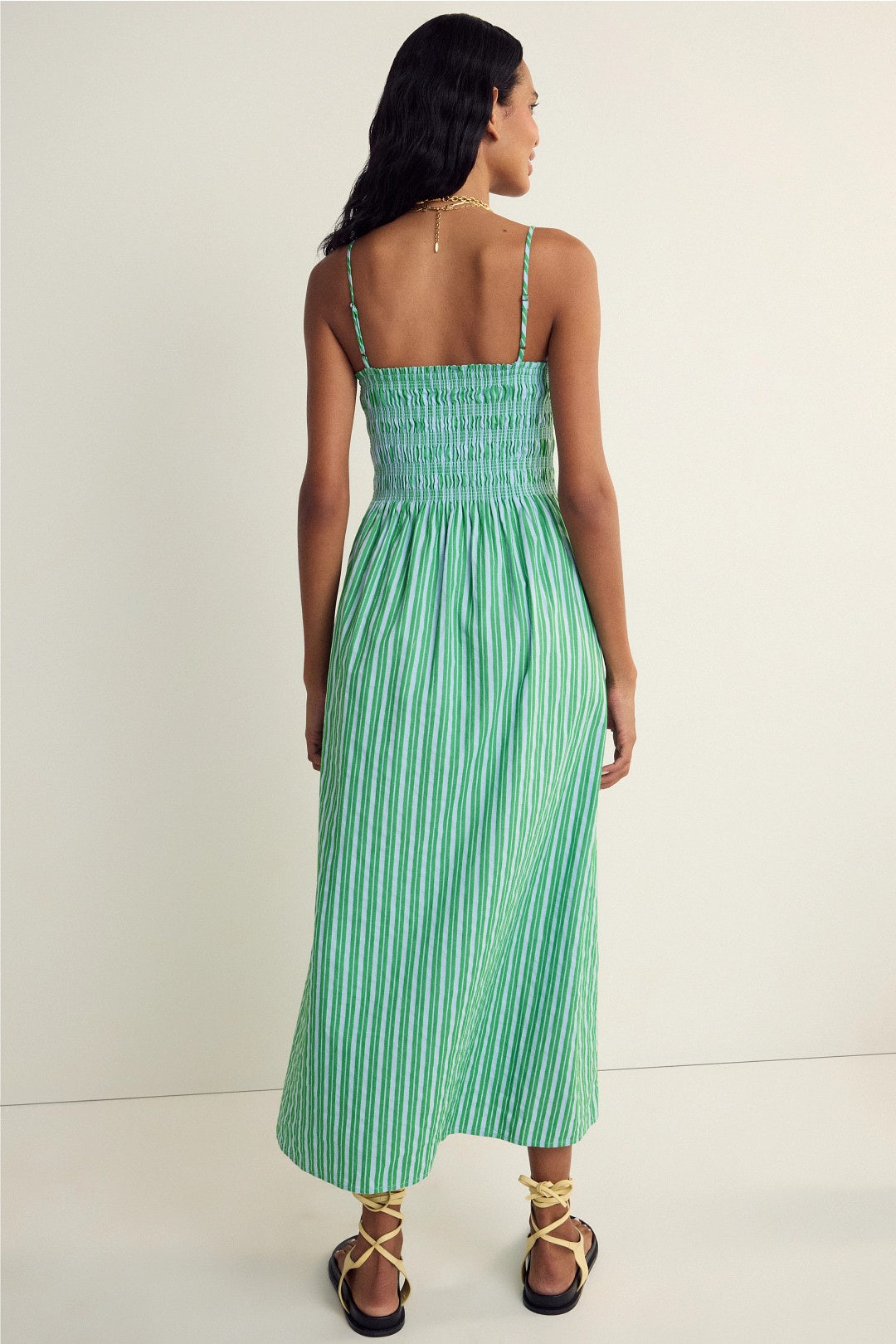 Bianca Striped Maxi Dress by PISTOLA 1