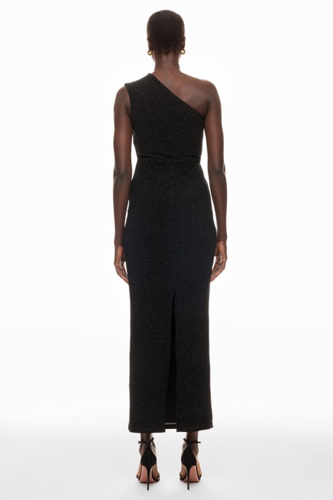 ISABELLA  • ONE SHOULDER TOP   • LIQUID GOLD