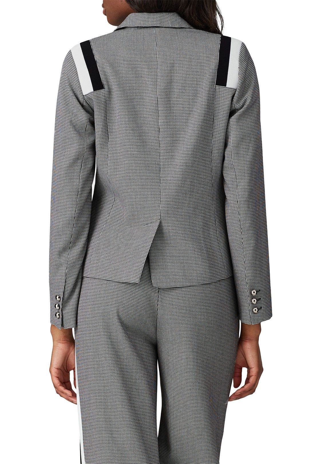 Plaid Varsity Stripe Blazer by Great Jones 2