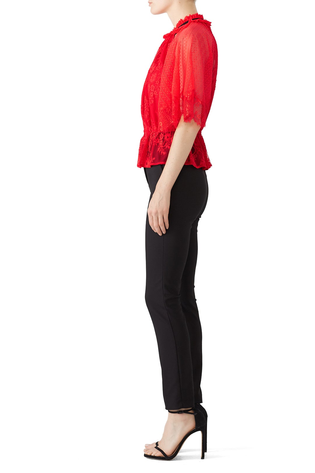 Red Coral Bells Top by Three Floor 1