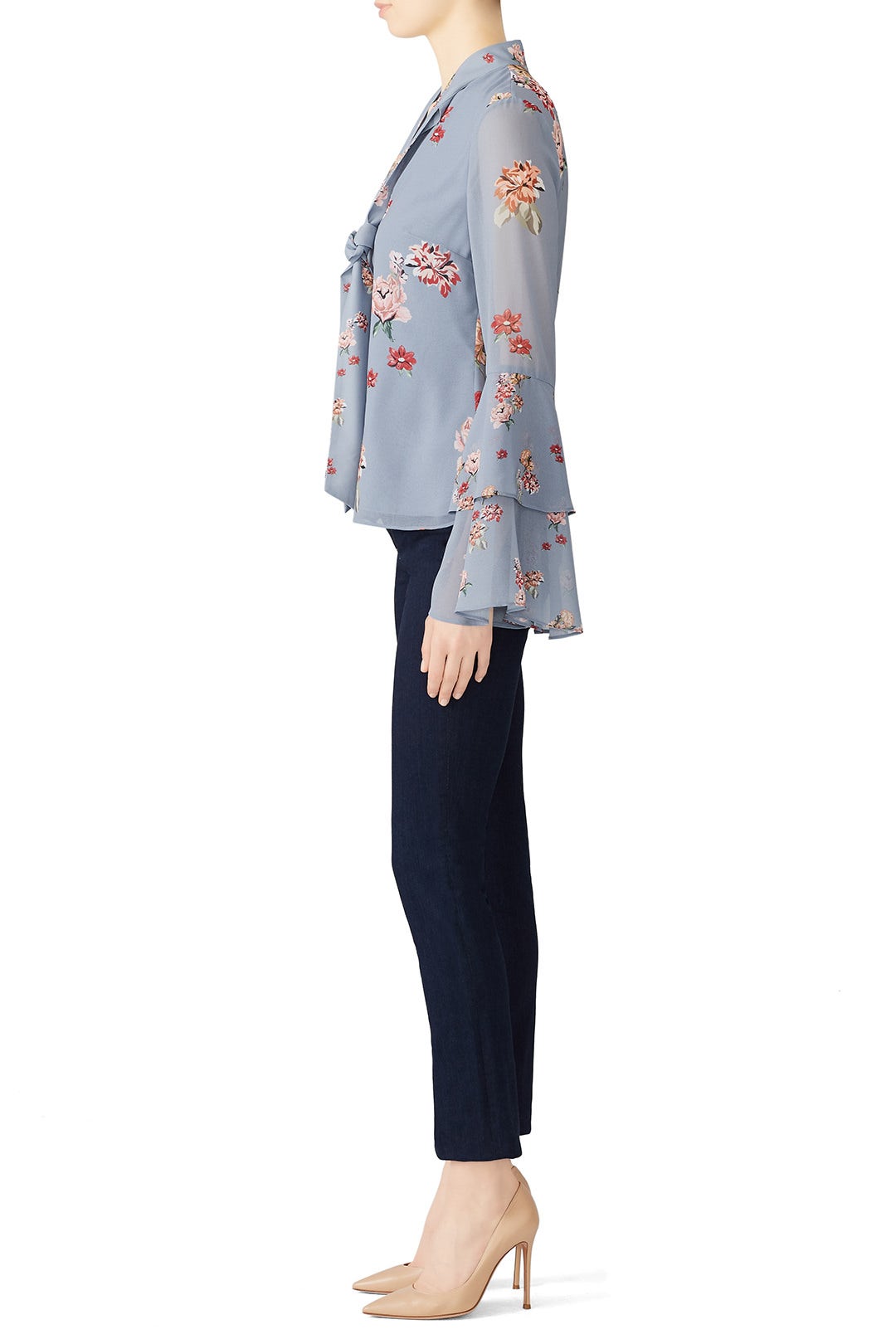 Evolve Long Sleeve Sheer Top by Keepsake 1