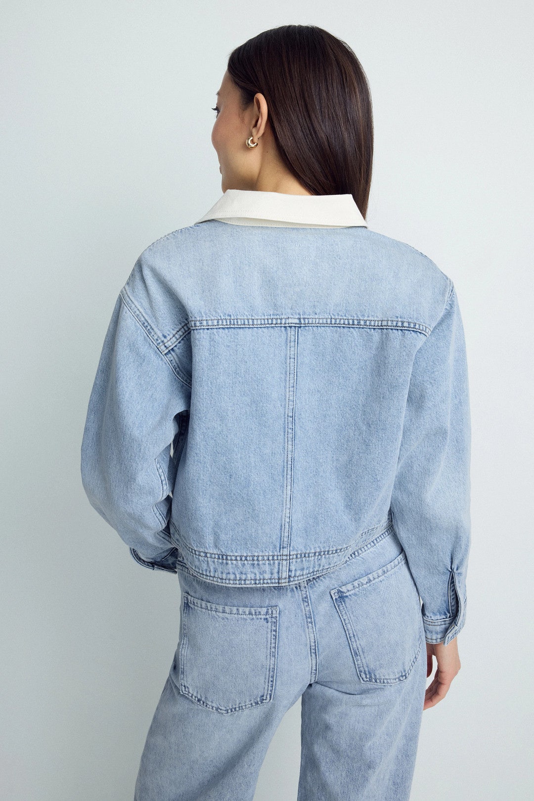 Cora Denim Jacket by LE JEAN 2
