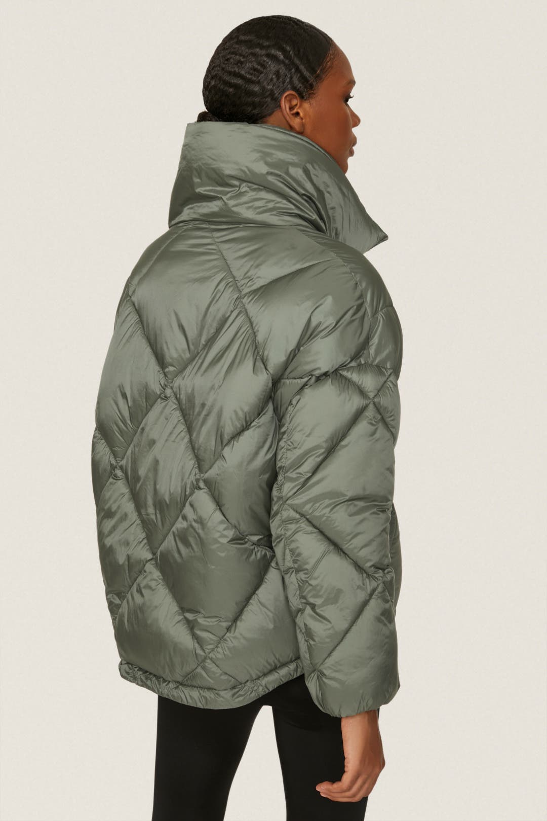 Quilted Puffer Coat by OOF | Rent the Runway