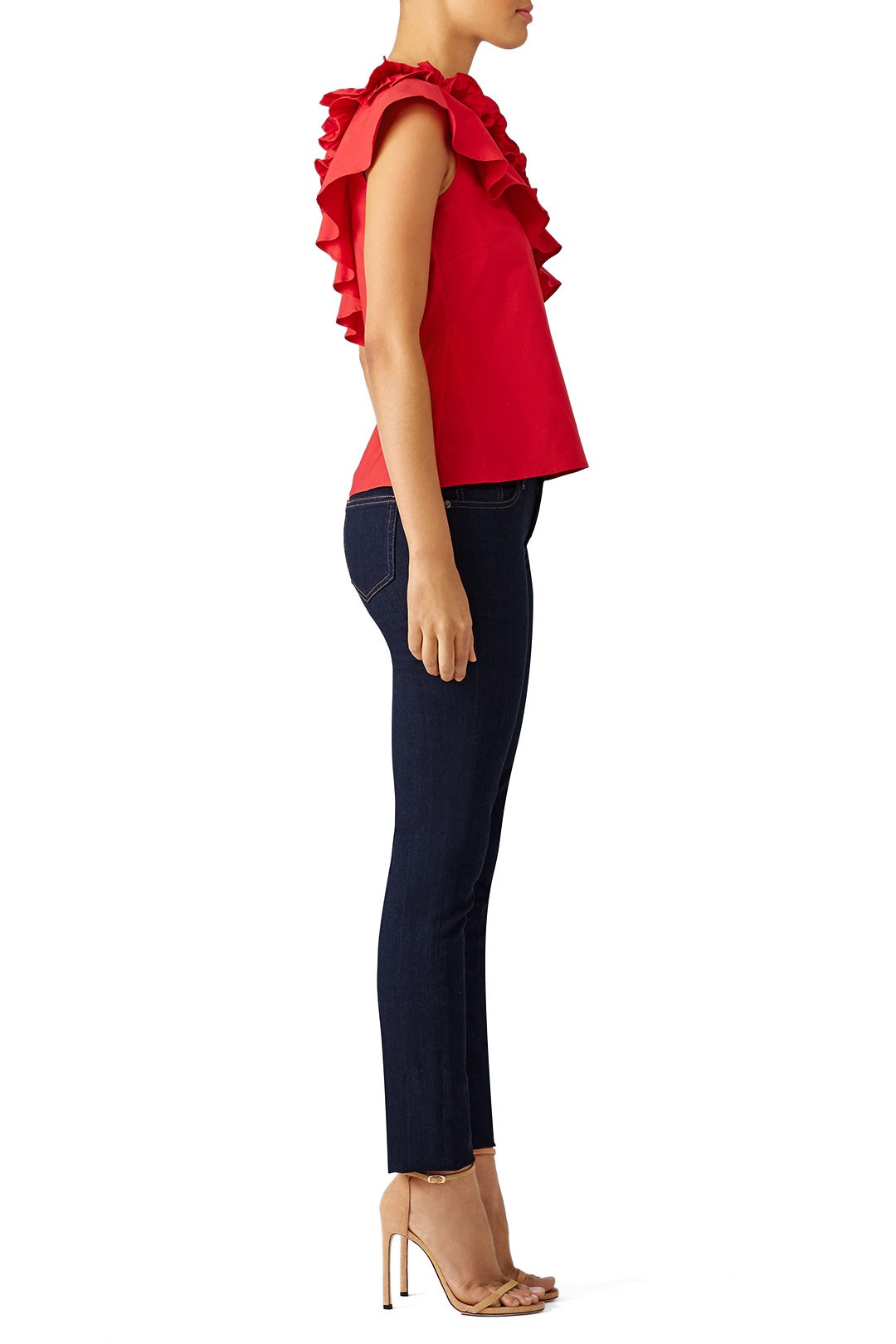 Red Esme Top by SALONI 2