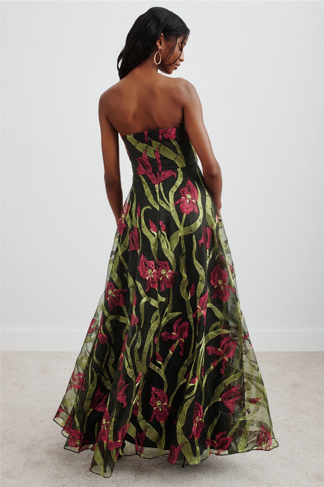 Pippa Strapless A-Line Gown by Theia 2