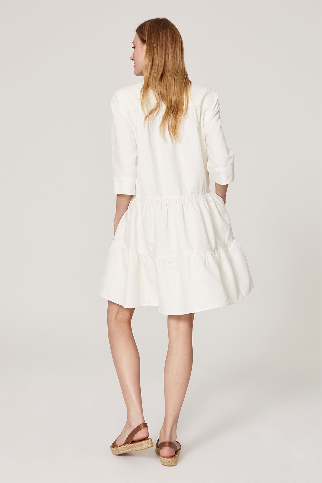 Maurino Drop Waist Dress by Apiece Apart 2