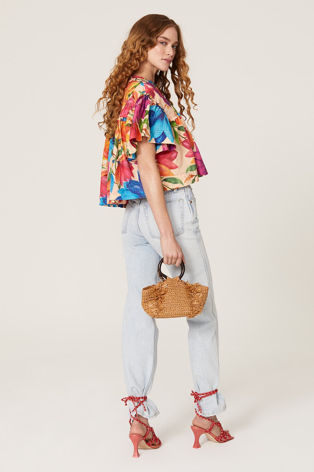 Marys Garden Blouse by FARM Rio | Rent the Runway