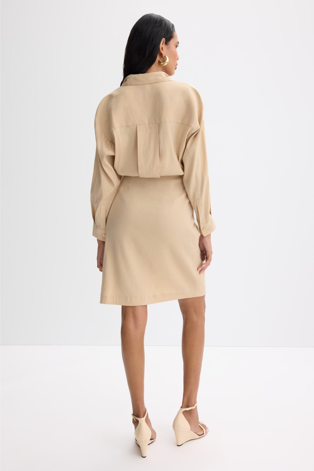 Rilinen Wrap Dress by Maje 2