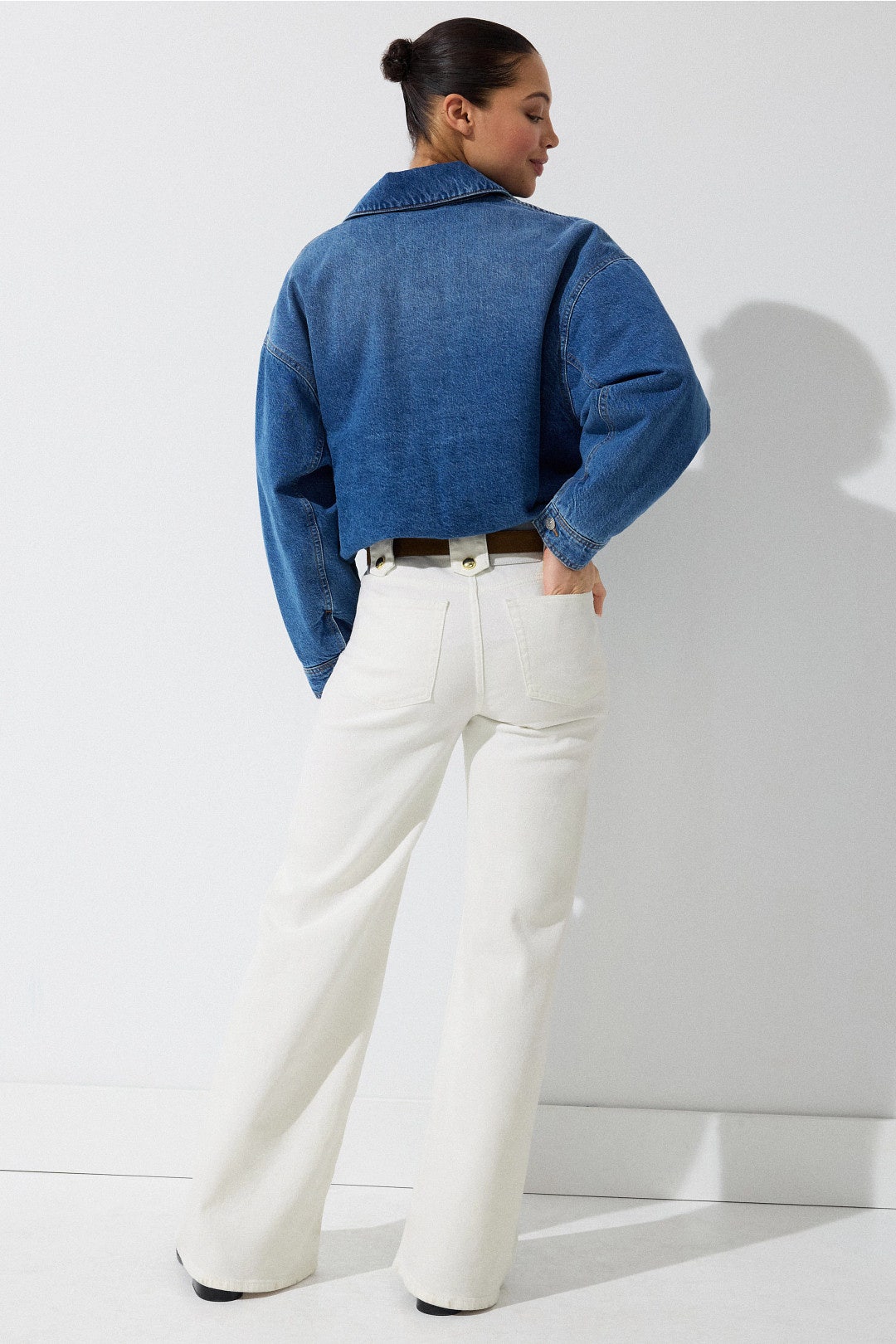 Palermato Wide Leg Jeans by Maje 2