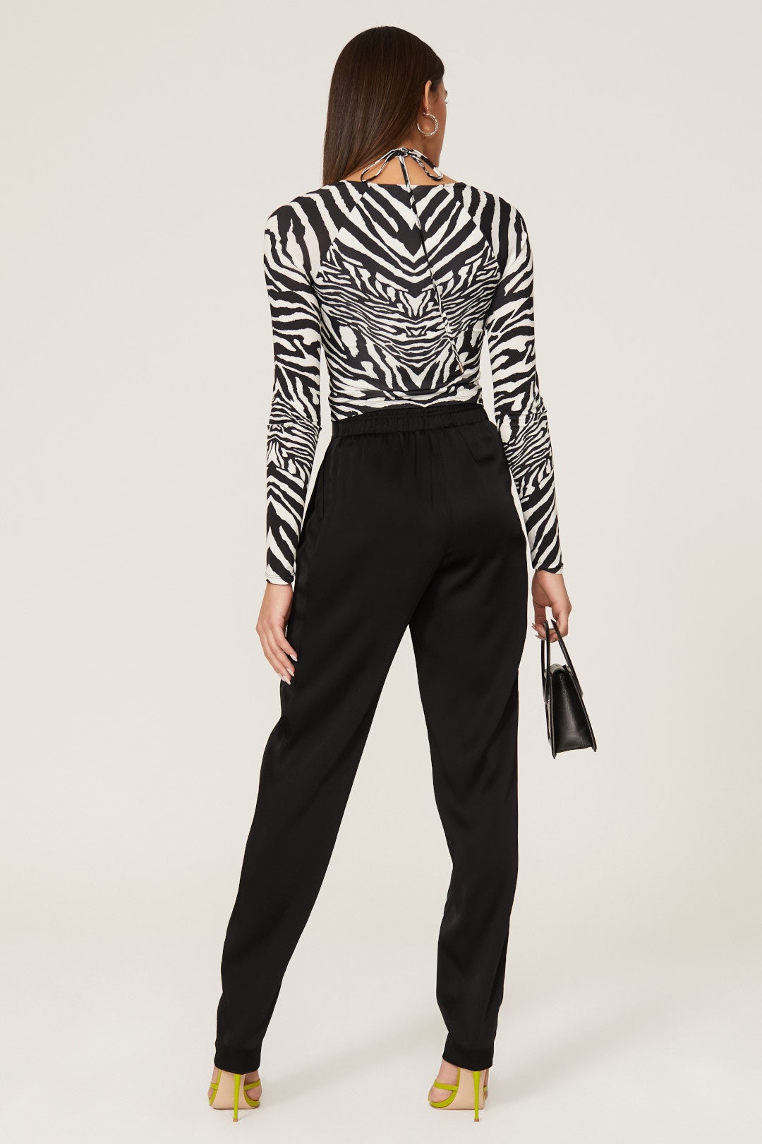 Adria Zebra Crop Top by AFRM 2