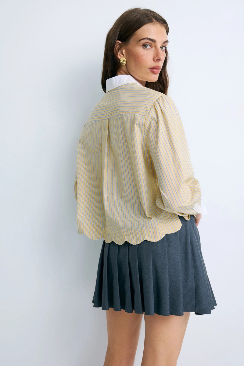 Cornelia Collard Button Down by Claudie Pierlot - Photo 2
