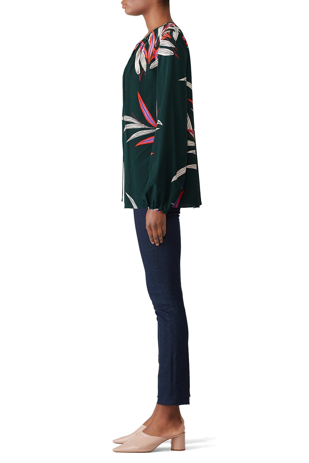 Hunter Long Sleeve Blouse by Diane von Furstenberg 1