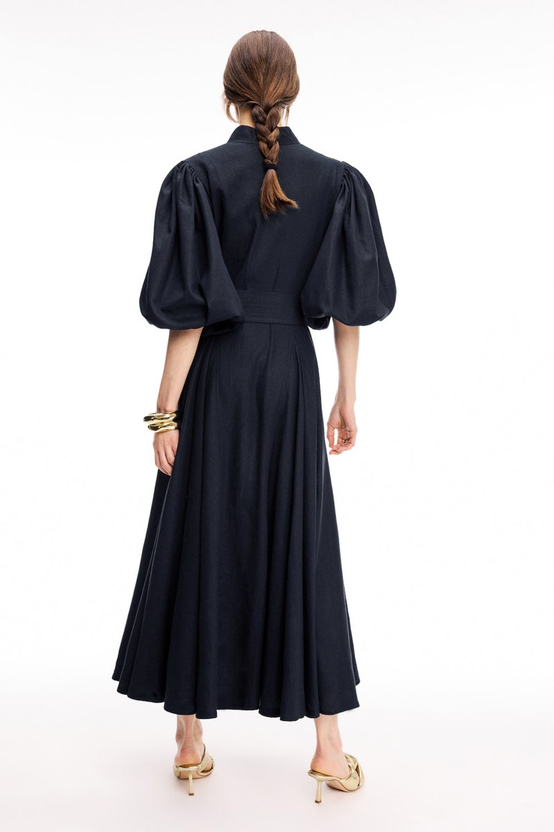 Blue Bromelia Dress by NO PISE LA GRAMA - Photo 2