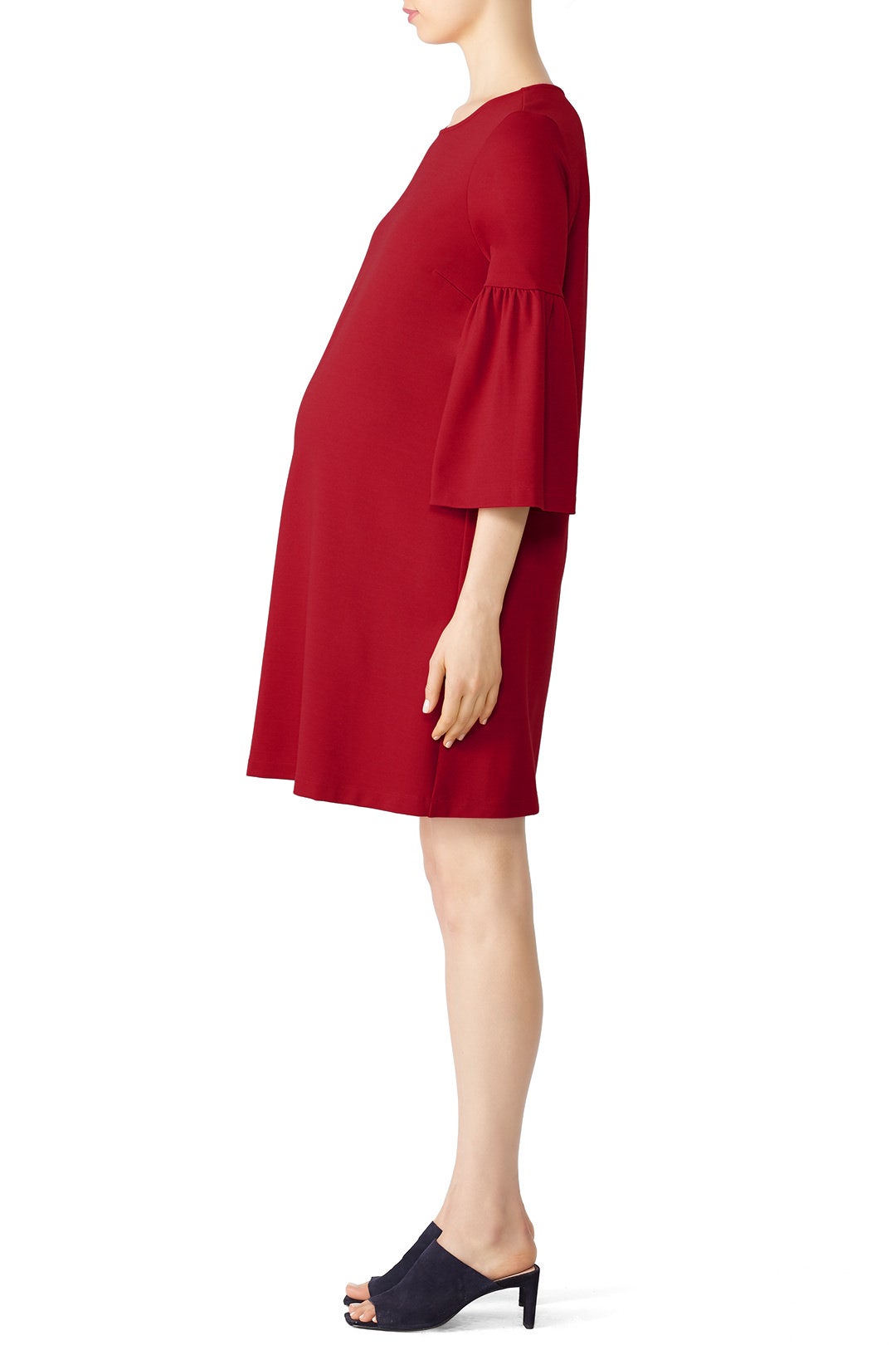 Bell Sleeve Maternity Dress by Ingrid & Isabel 2