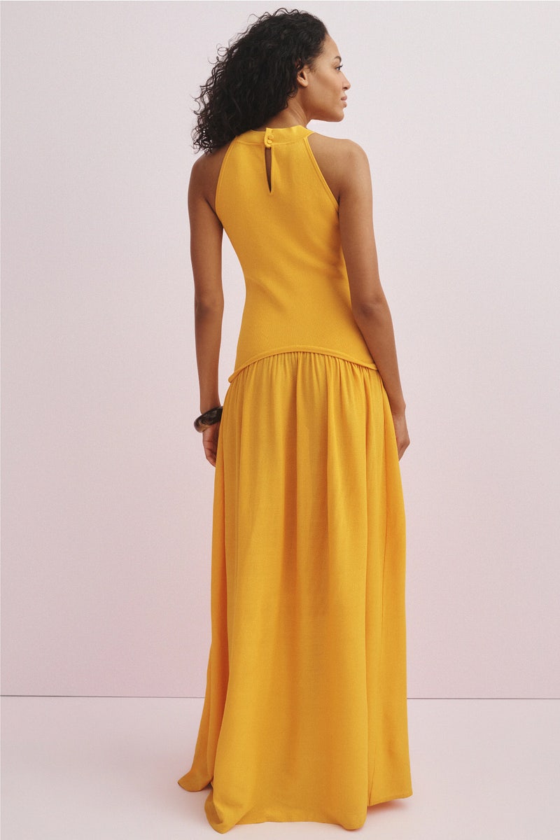 Halter Soglio Dress by Solid &amp; Striped | Rent the Runway