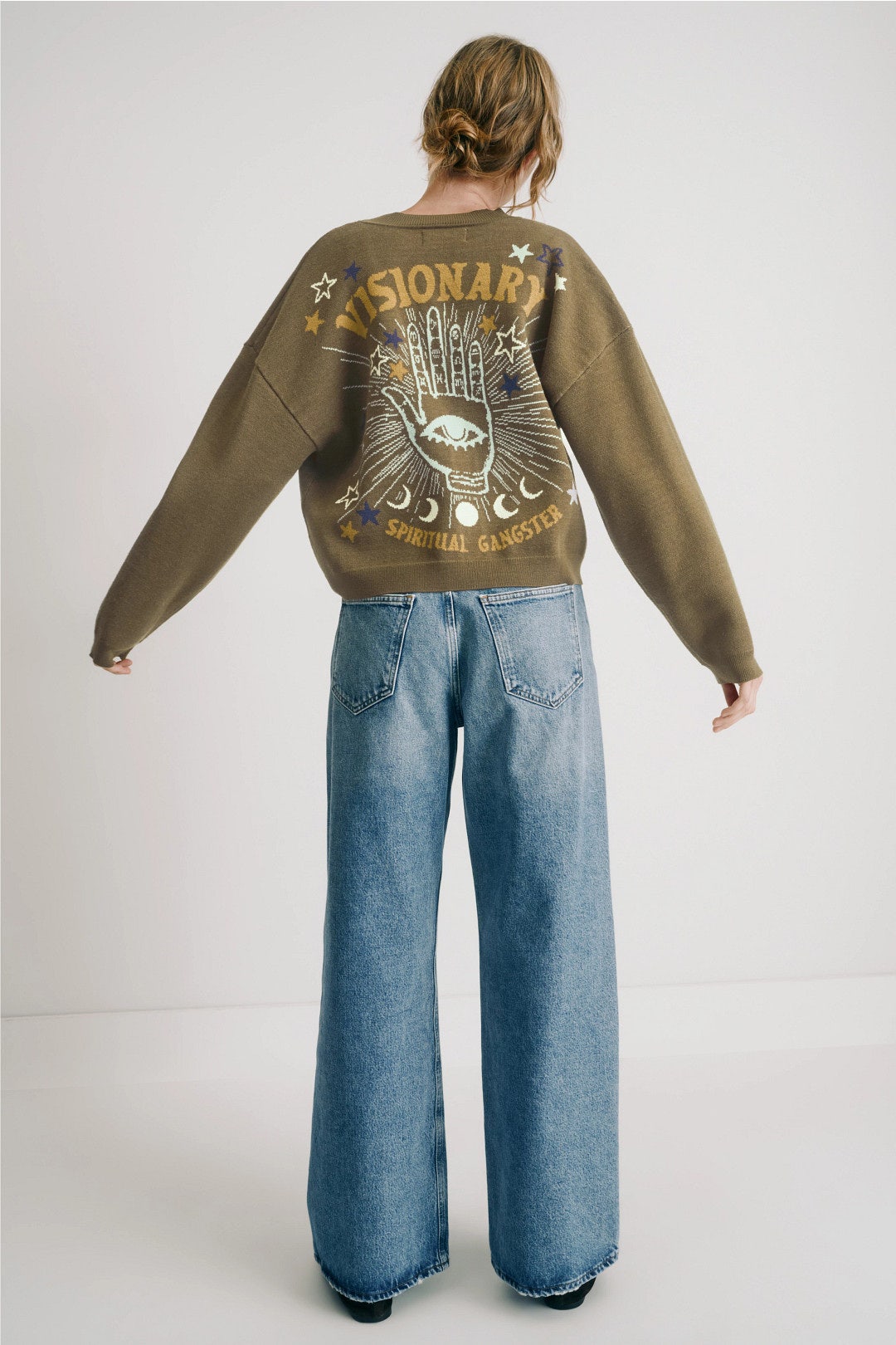 Divine Graphic Visionary Cardigan