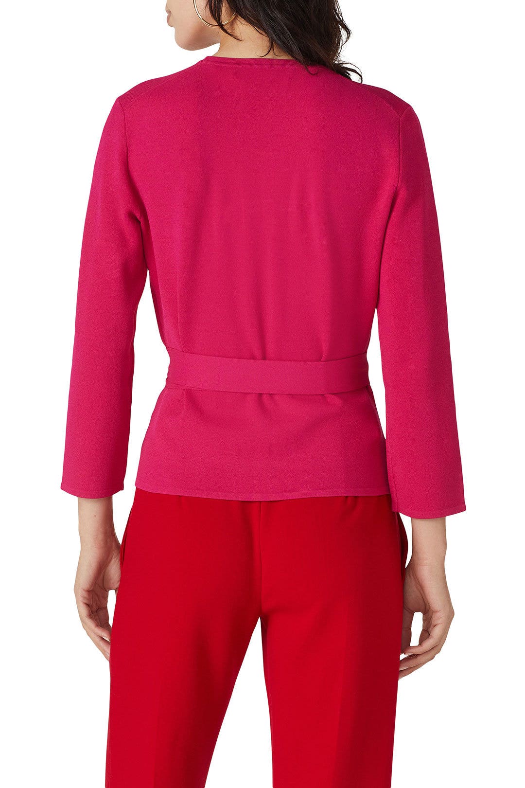 Landon Wrap Sweater by Diane von Furstenberg 2