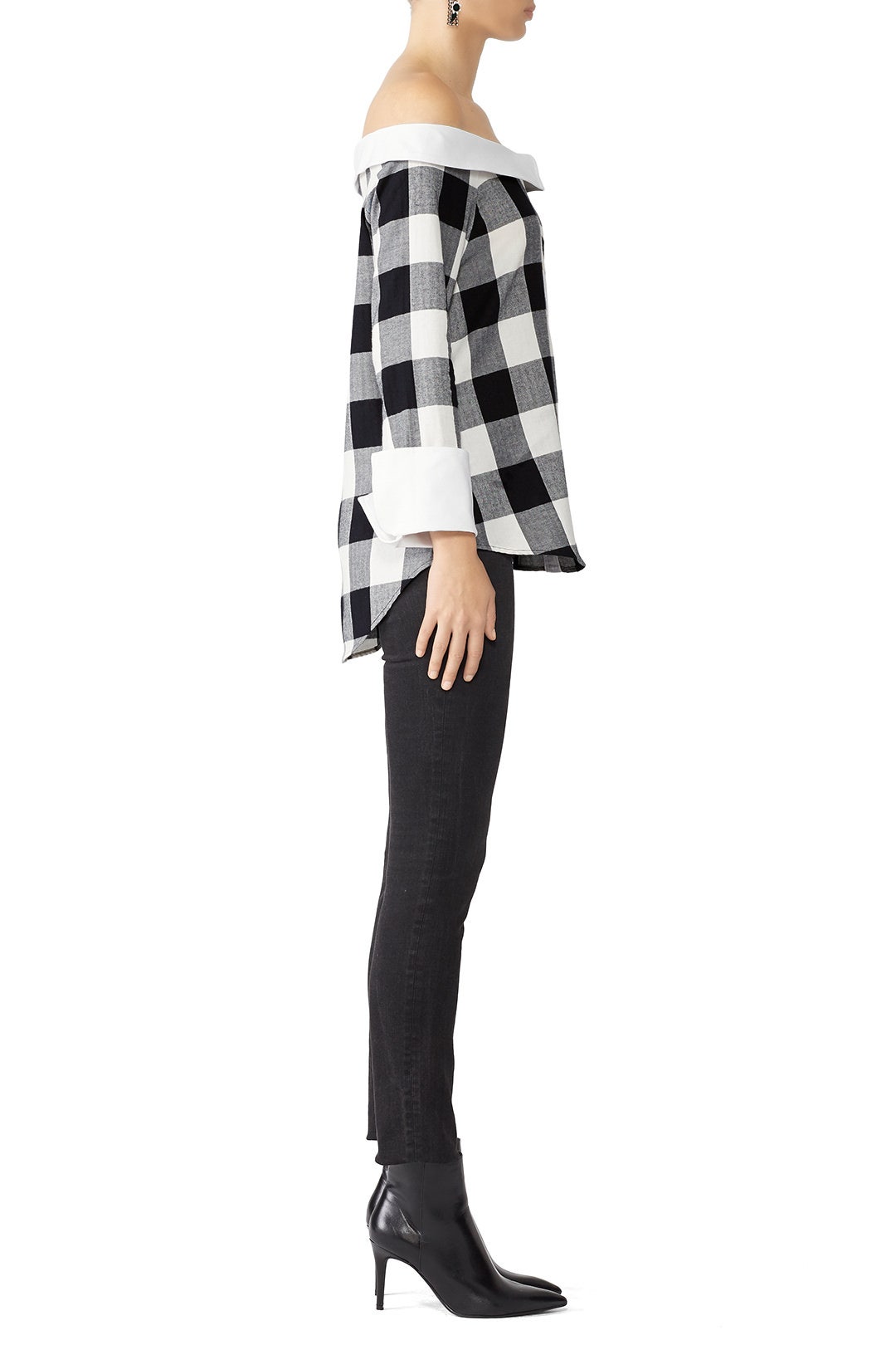 Amy Plaid Blouse by Marissa Webb 1