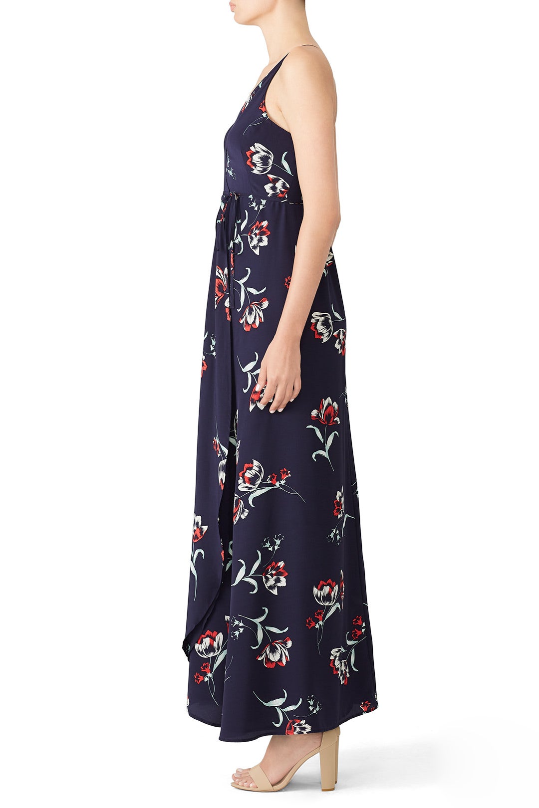 Navy Rush Hour Wrap Maxi by YUMI KIM 2