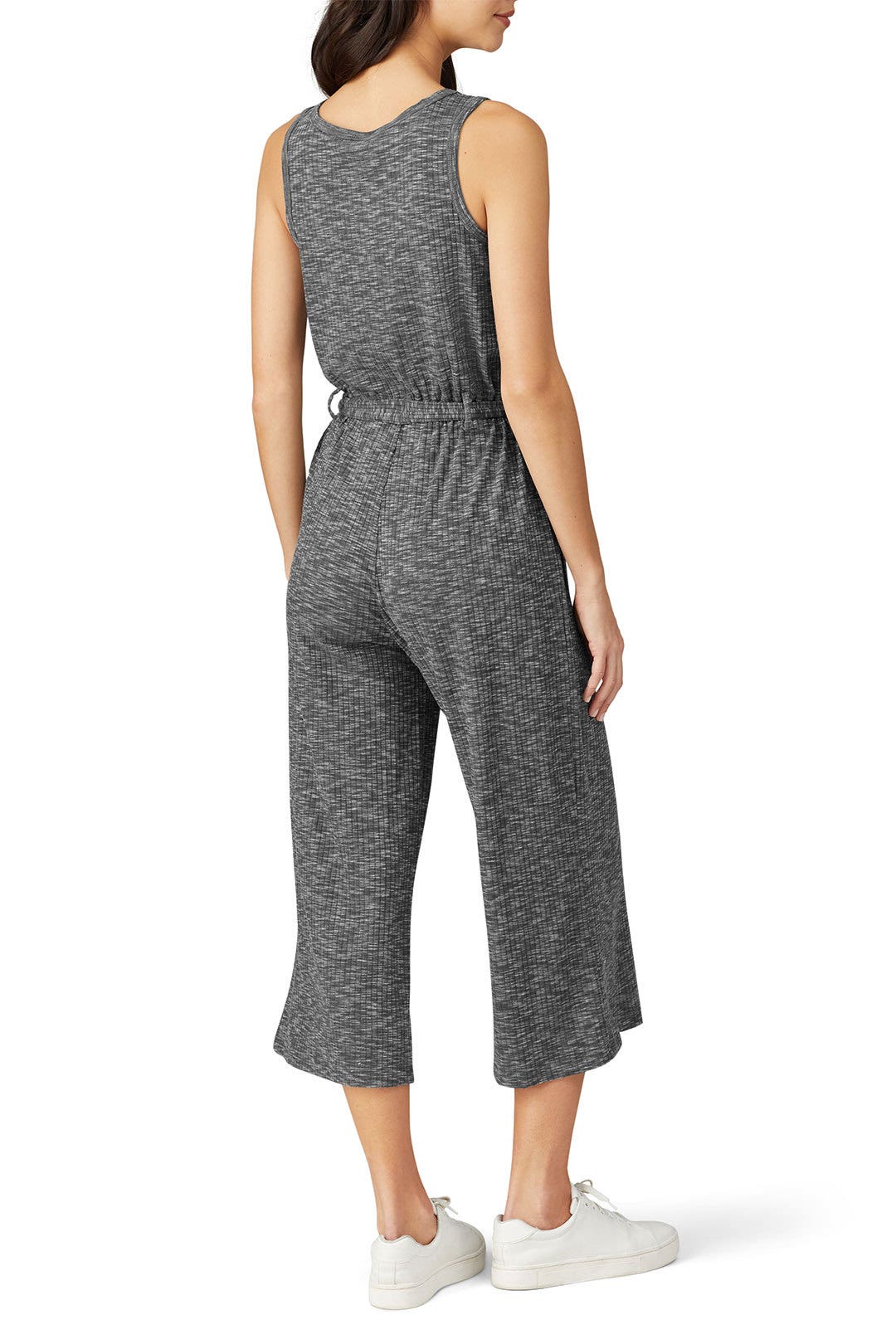 Grey Devin Knit Jumpsuit by B Collection by Bobeau 2