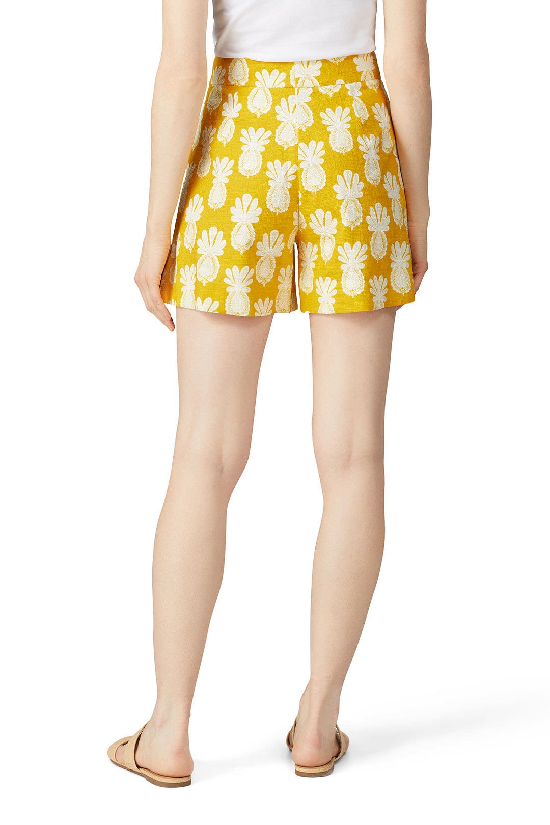 Pineapple Printed Shorts by La DoubleJ 2