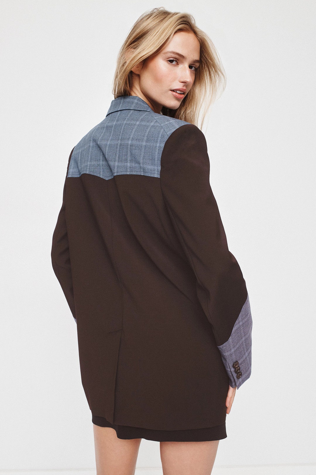 Stretch Bland Wool Jacket by Moschino Jeans 2