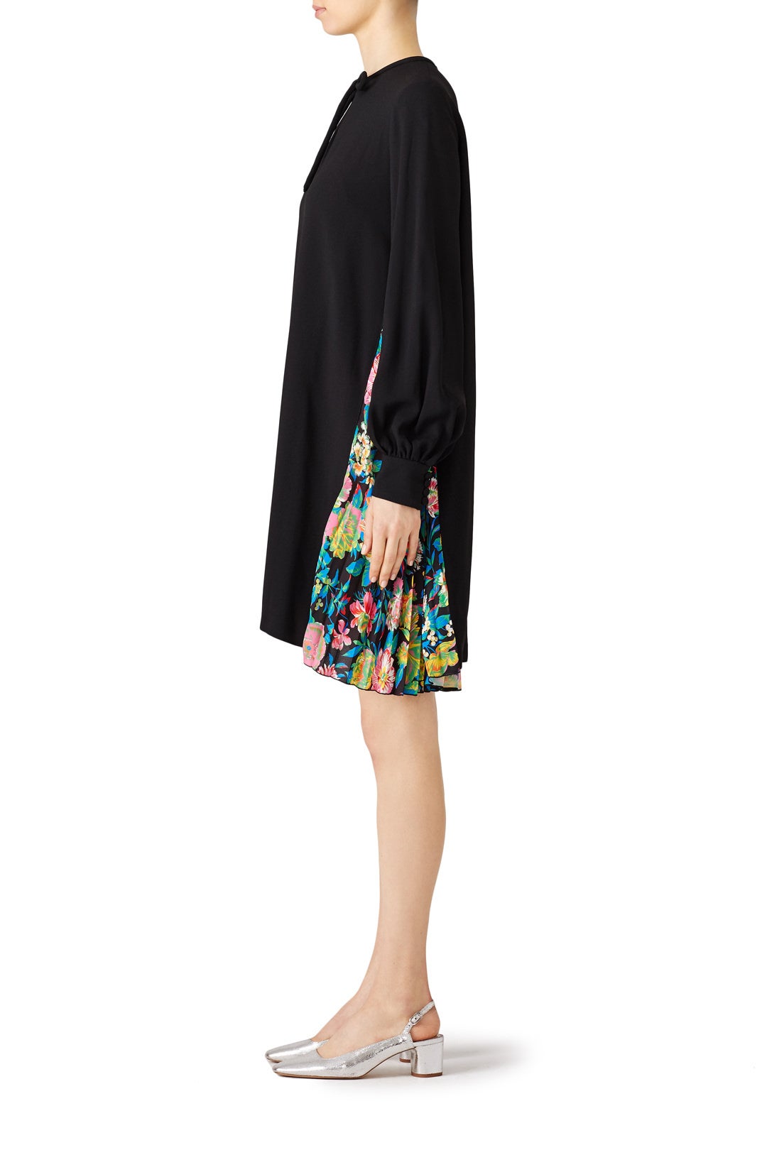 Floral Pleat Dress by MSGM 2