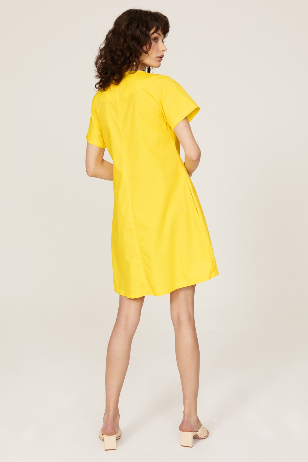 Yellow T-Shirt Dress by Osman Yousefzada x RTR 2
