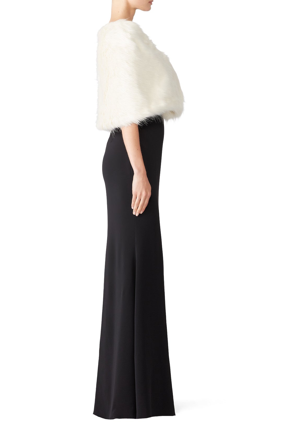 Yasmine Faux Fur Shrug by Unreal Fur 2