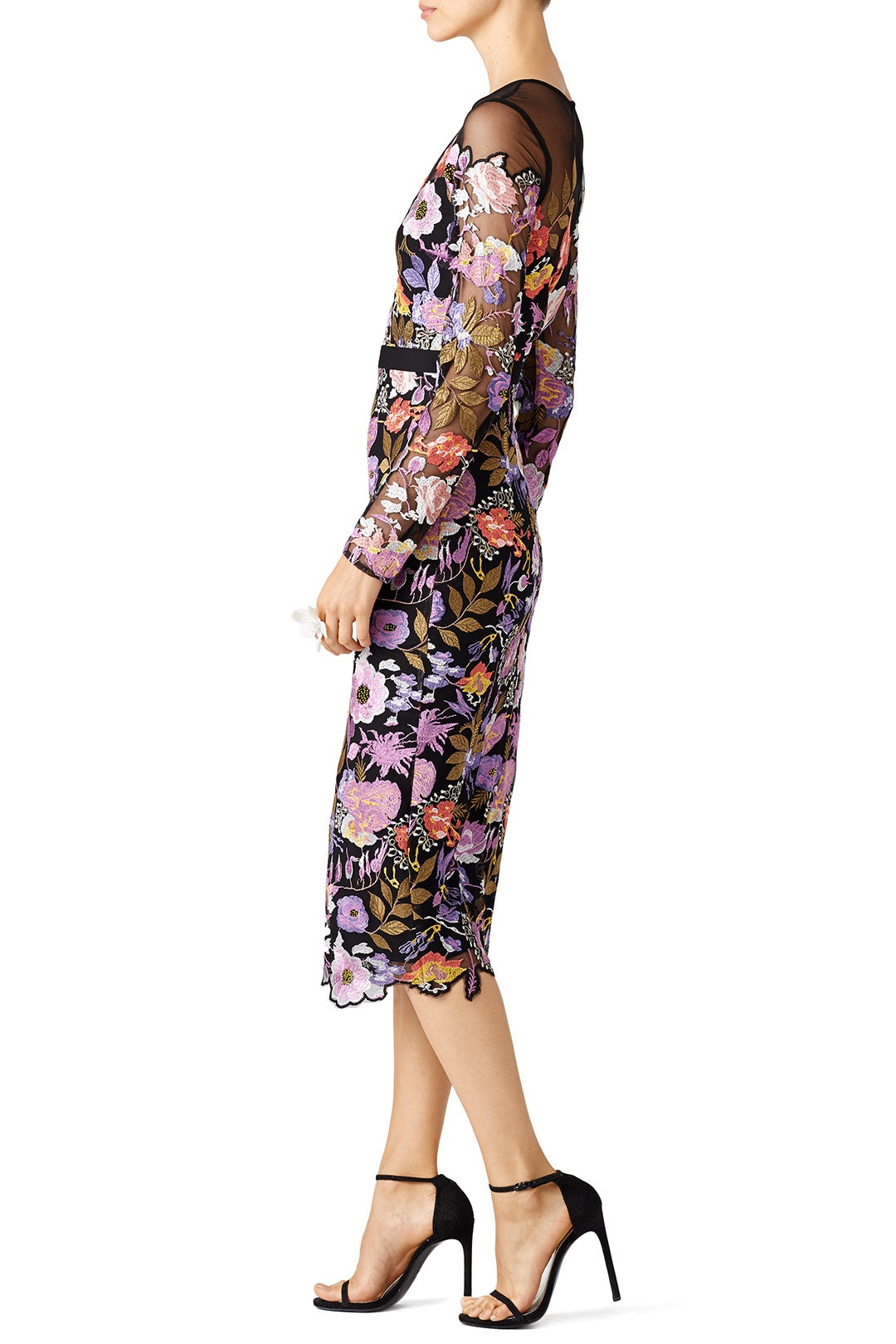 Blossom Mesh Dress by Nicole Miller 2