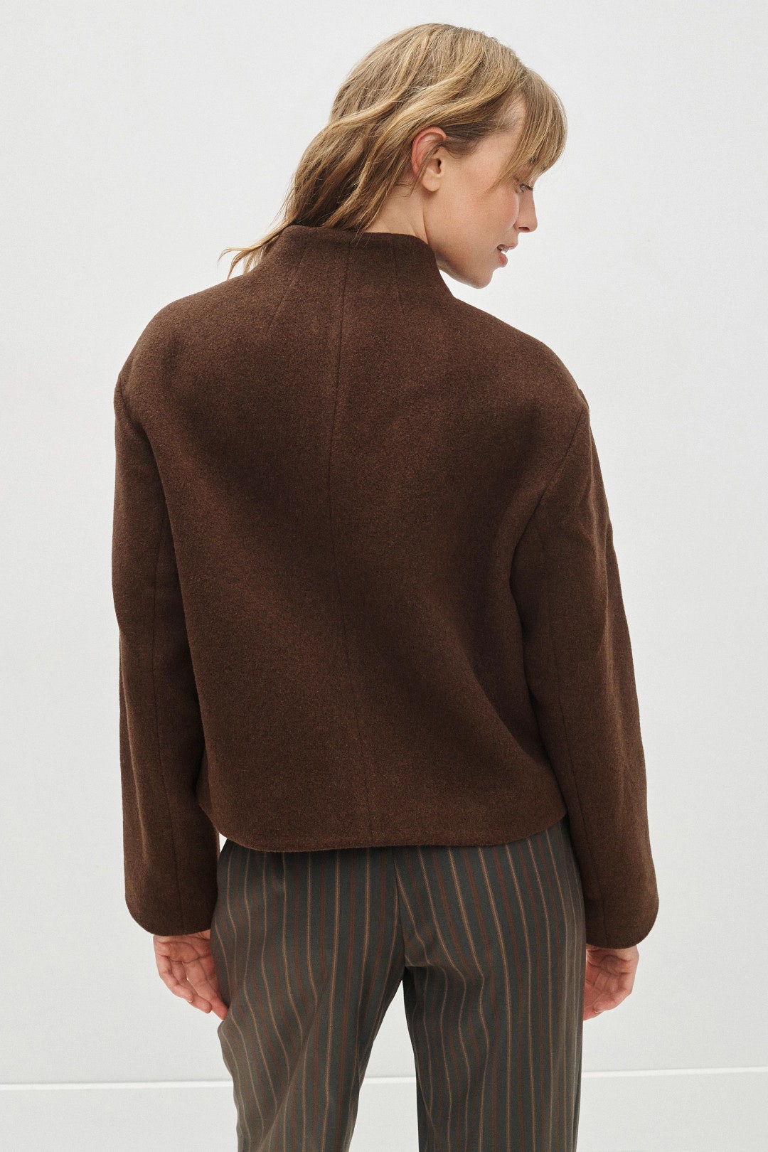 Owen Cropped Jacket by Reformation 2