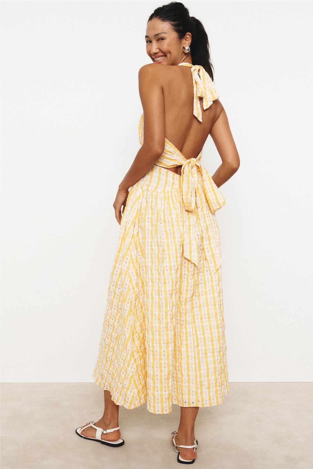 Halter in the Name of Love Dress by Rosie Assoulin 2