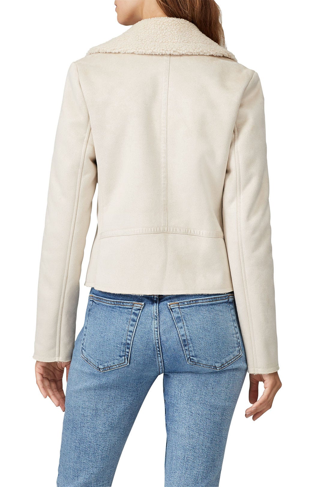 Oat Faux Sherpa Jacket by Slate & Willow 2