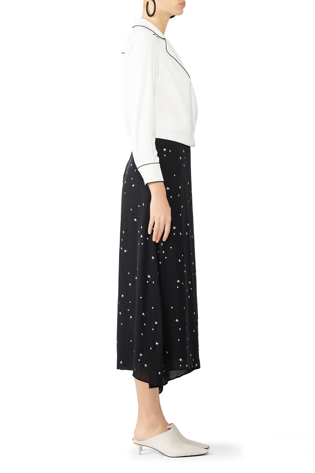Stargazer Asymmetric Skirt by Tory Burch | Rent the Runway