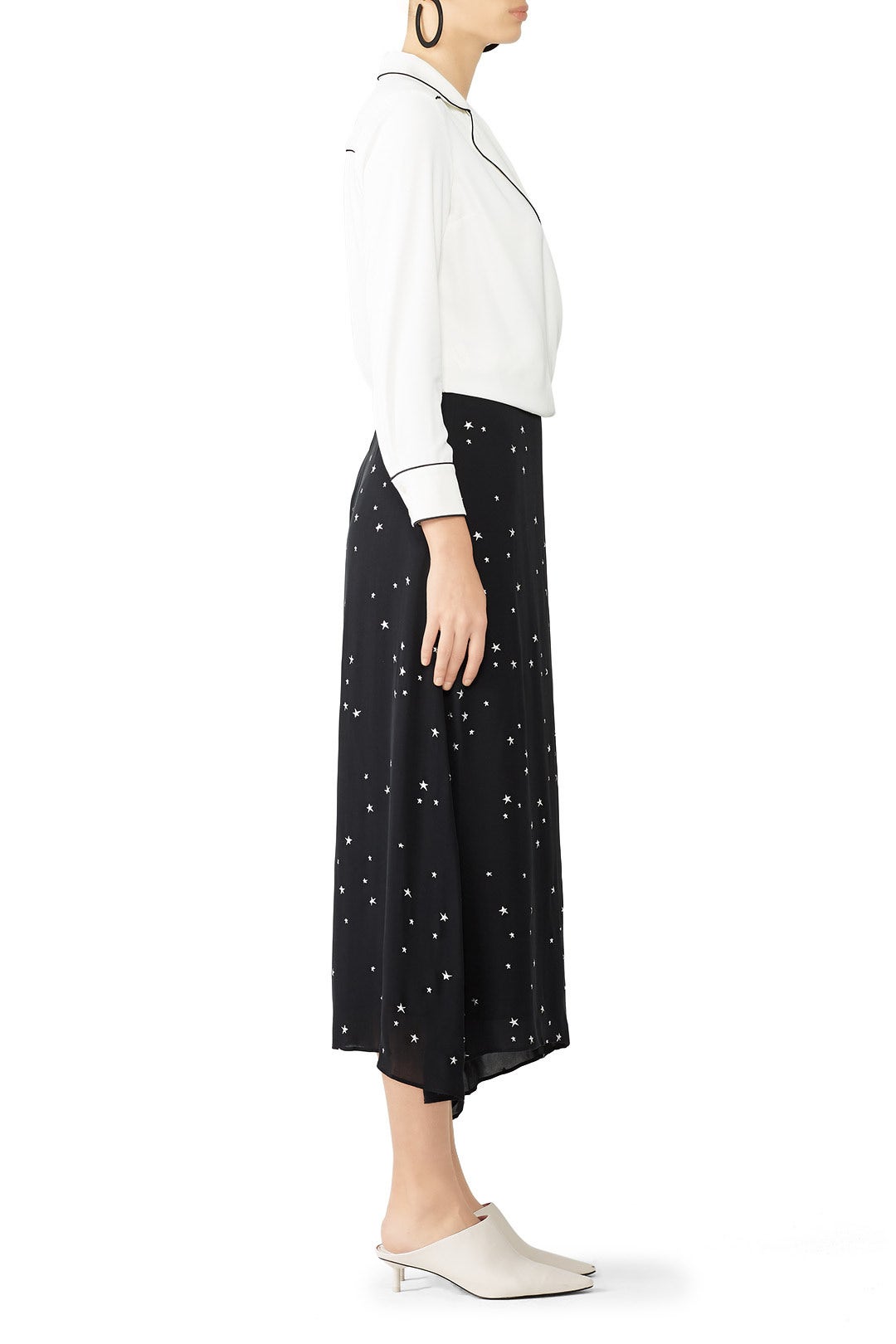 Stargazer Asymmetric Skirt by Tory Burch 2
