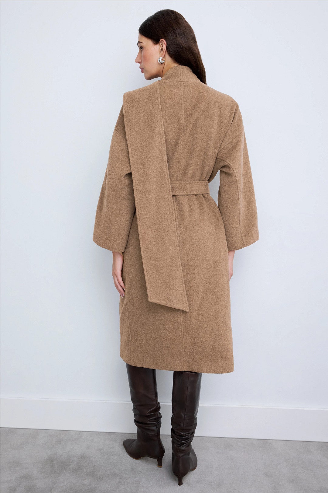 Elaxi Wrap Coat by ASTR the Label 2