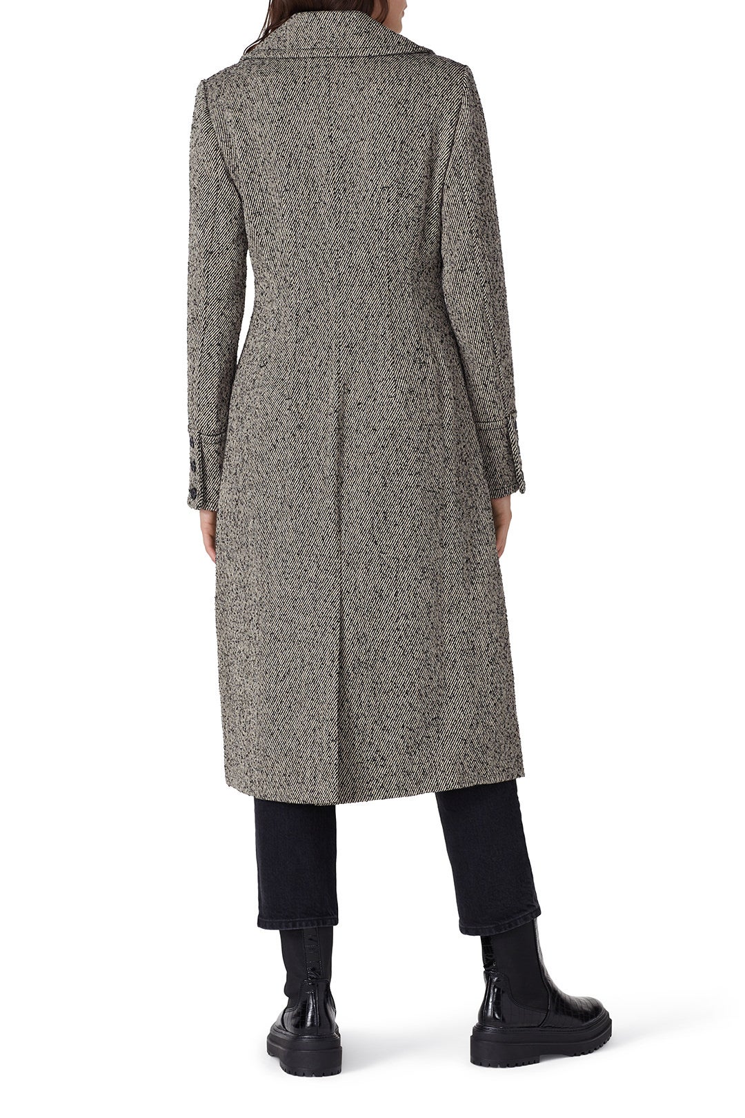 Grey Double Breasted Coat by Marissa Webb x RTR 2
