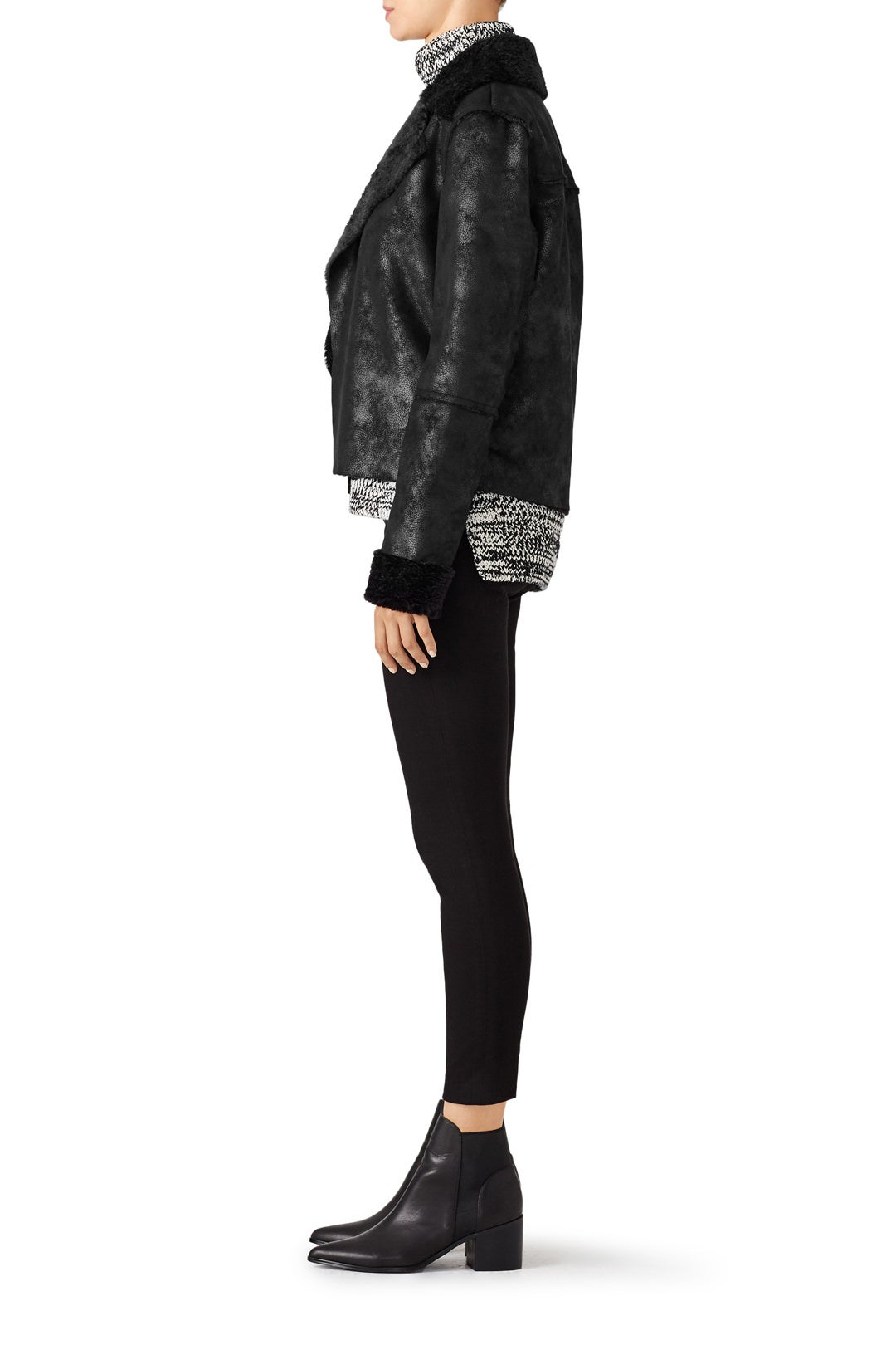 Faux Shearling Jacket by Splendid 1